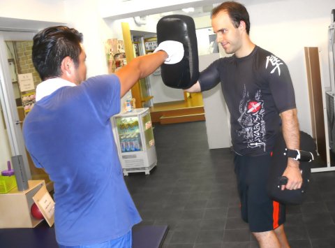 実際の個別トレーニング風景