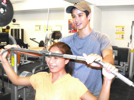 森泰理パーソナルトレーニング風景