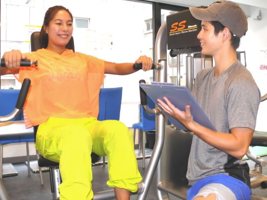 森泰理パーソナルトレーニング風景